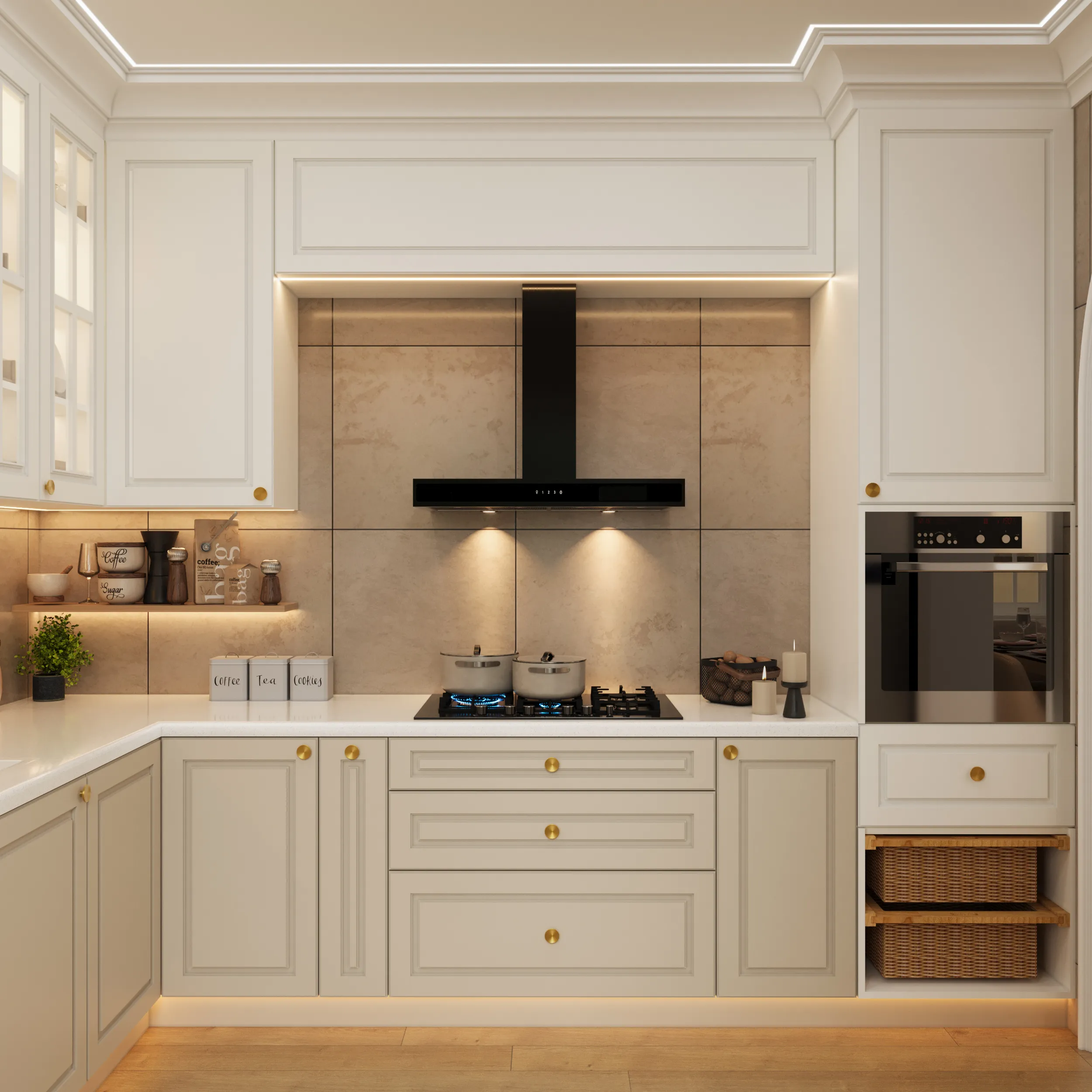 Kitchen Cabinets and Countertop